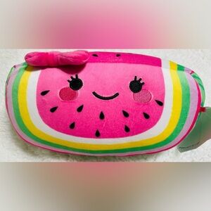 NWT 8” Lietta the Rainbow 🌈 Watermelon 🍉 Squishmallow for Claire's